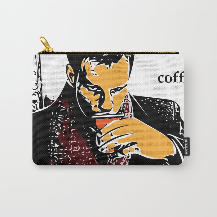 Life is too short for bad coffee (colour) Carry-All Pouch