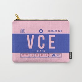 Luggage Tag B - VCE Venice Italy Carry-All Pouch