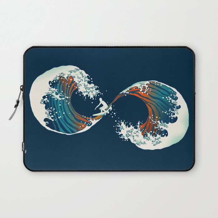 The Wave is forever Laptop Sleeve