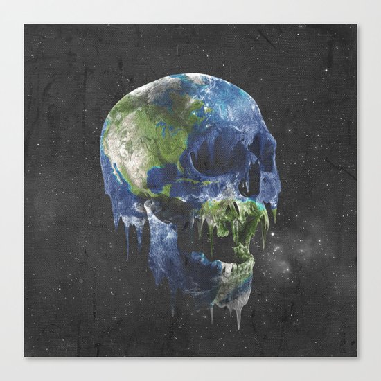 mothers dying Canvas Print