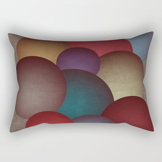 Spheres Rectangular Pillow