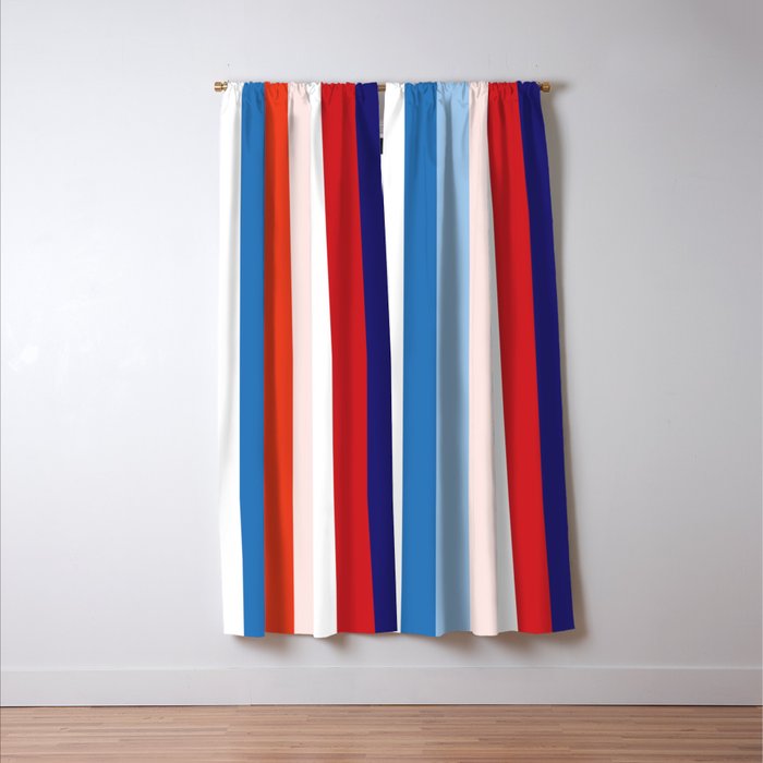 8 Color Combination Blackout Curtain By Pucipuci Society6