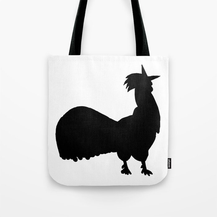 Screaming Rooster at 3 am Tote Bag