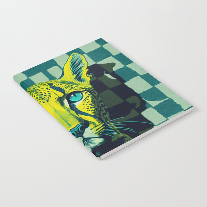 Cheetah Pop Art Design Notebook