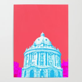 Oxford : Radcliffe Camera Pop Colour Poster