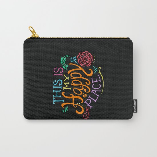 Happy Place Carry-All Pouch