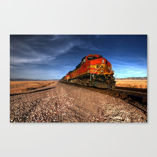 BNSF Freight Canvas Print