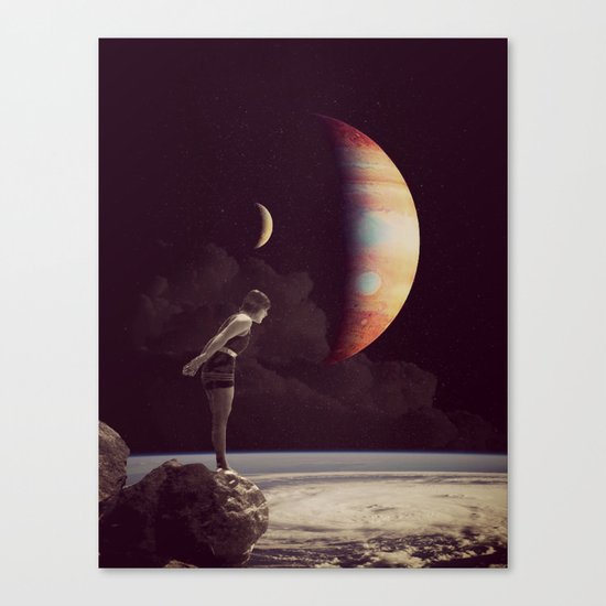 A View Of Jupiter Canvas Print