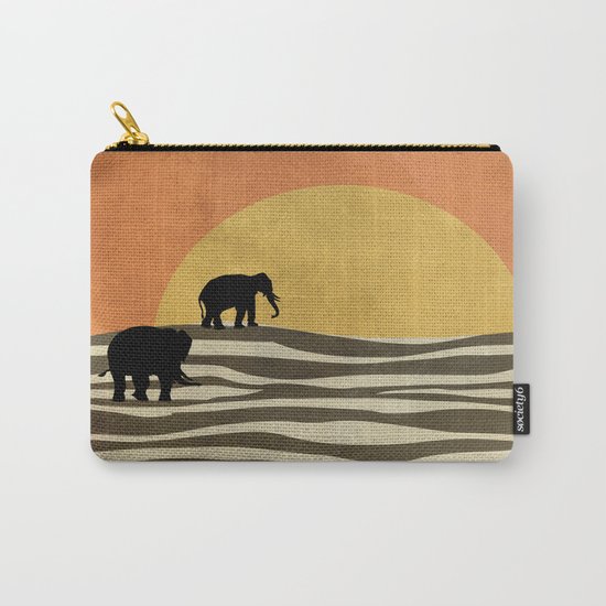 African Sunset Carry-All Pouch