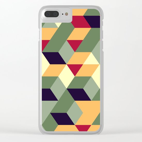 Cube way Clear iPhone Case