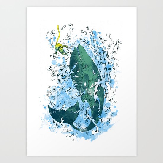 shall we dance? Art Print