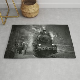 Steam Engine Area & Throw Rug