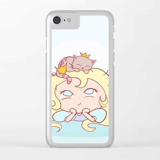 Lil' Princess Best Friends Clear iPhone Case