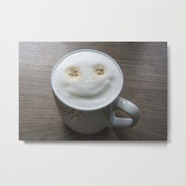 good morning coffee Metal Print