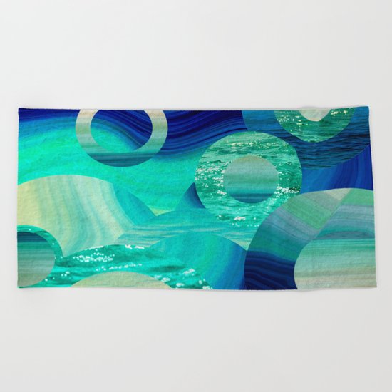 SEA-NCHRONICITY Beach Towel