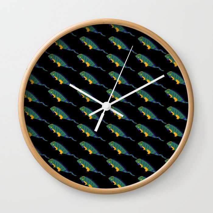 iguana Wall Clock