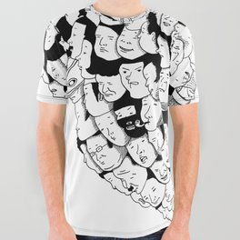 FFFAAACCCEEE All Over Graphic Tee