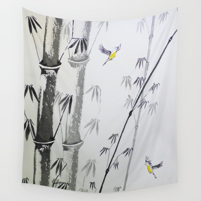 Chinese Painting 3 Wall Tapestry By Gonzalopinturas Society6