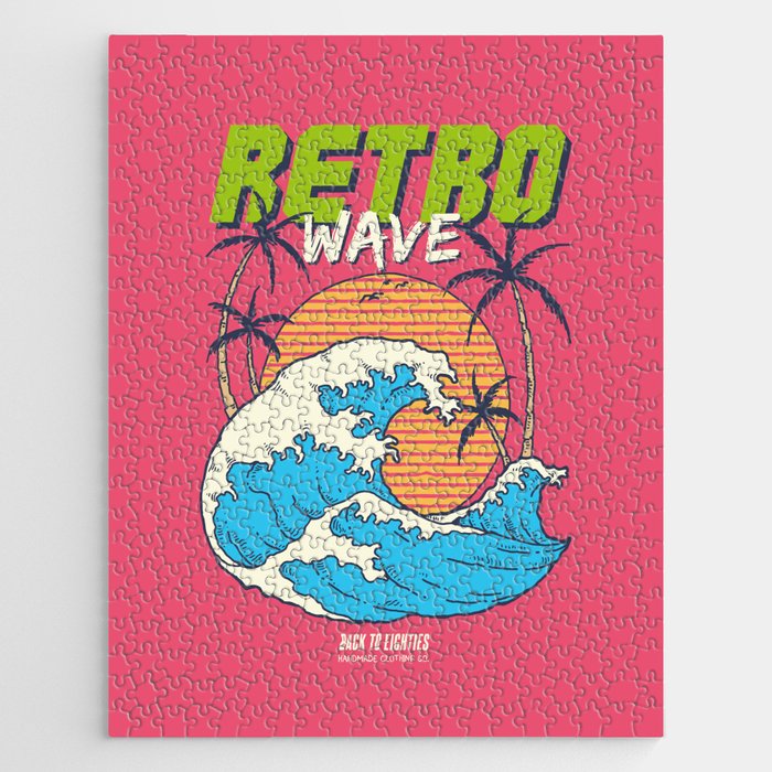 Retro Wave Jigsaw Puzzle