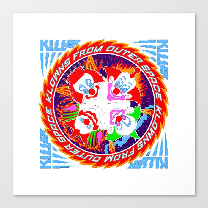 Killer Klowns From Outer Space Canvas Print