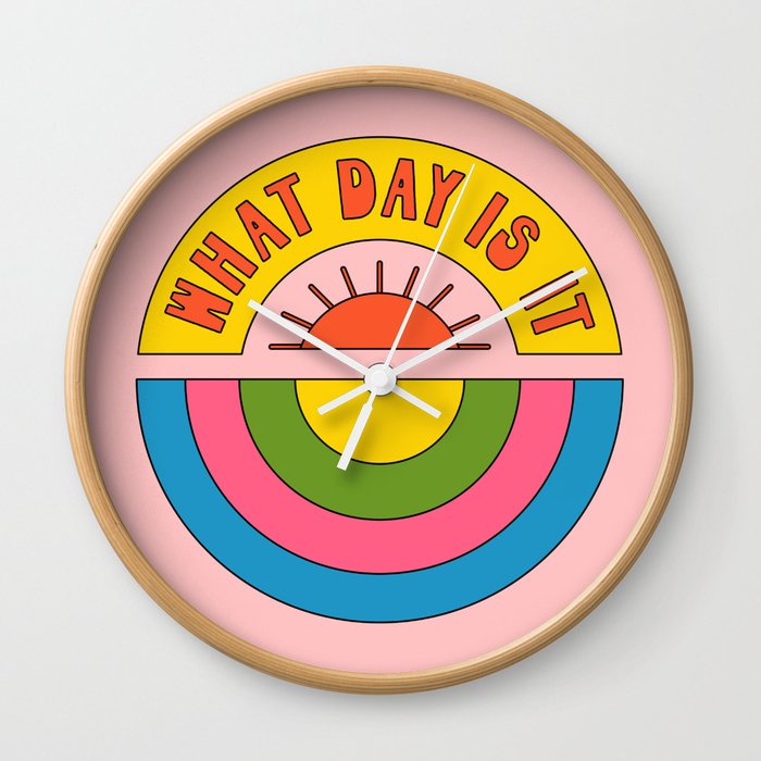 What Day is it Wall Clock