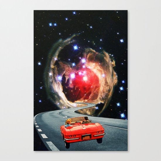 Naive Honeymooners Canvas Print