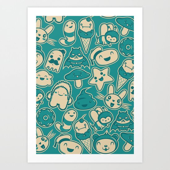 Kawaii Art Print