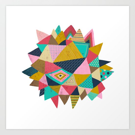 geometric Art Print