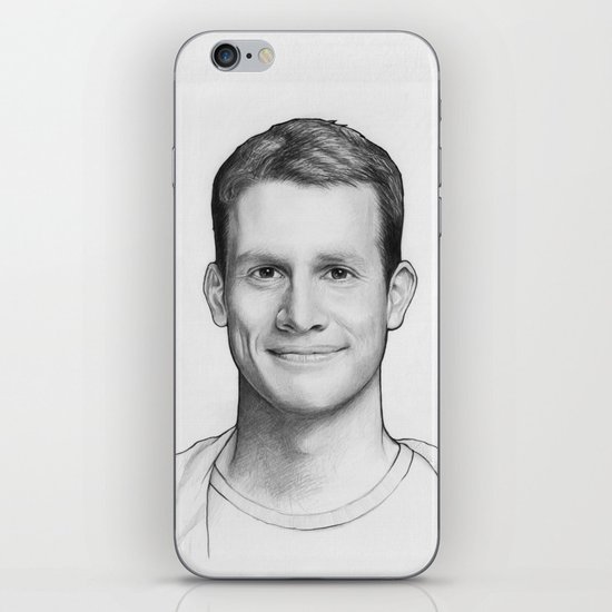 Daniel Tosh Portrait iPhone & iPod Skin