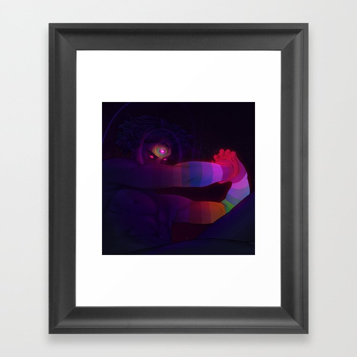 Fallen Angel Framed Art Print