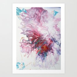 jelly fish Art Print