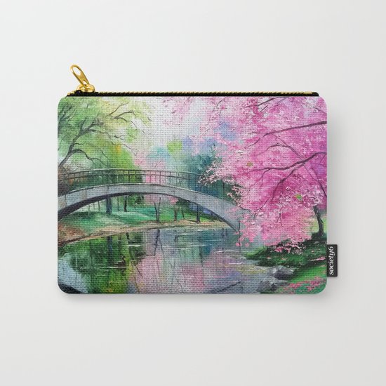 Flowering cherry Carry-All Pouch