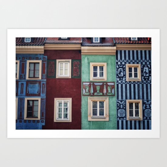 Details of Poznan Art Print