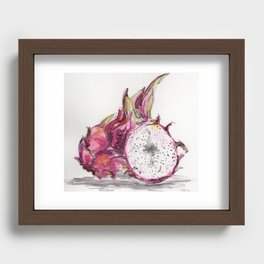 Dragonfruit Recessed Framed Print