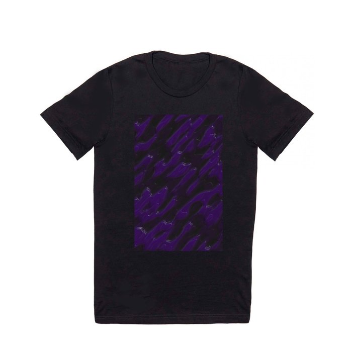 Dark purple plastic shapes T Shirt