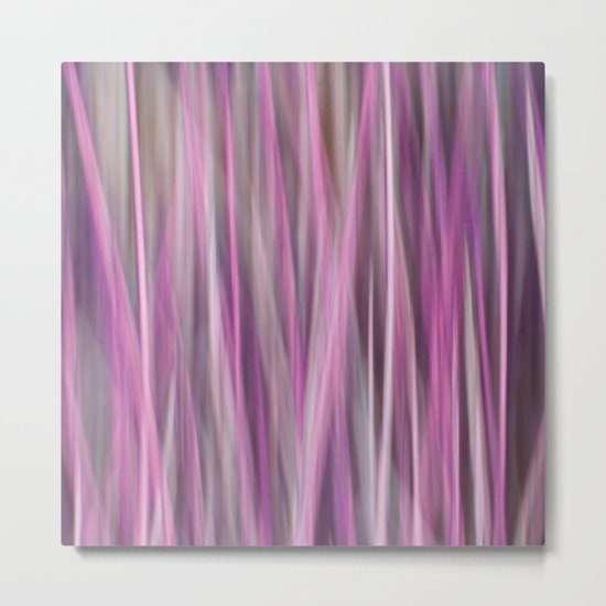 Purple Abstract Metal Print