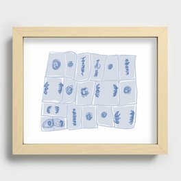 Onion Mitosis Recessed Framed Print