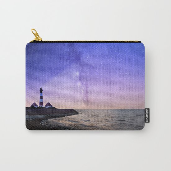 Lighthouse under the stars #photography Carry-All Pouch