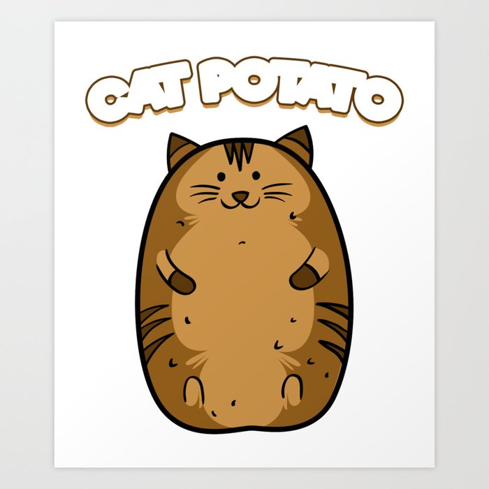 Cat potato top