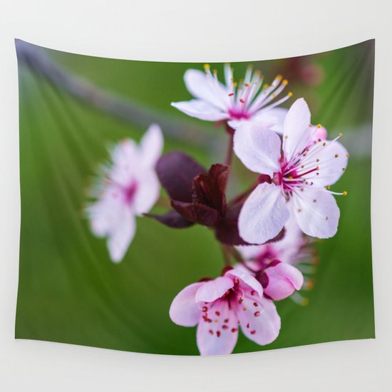 Cherry Blossom. Wall Tapestry