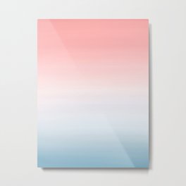 Pantone Ombre 2016 Color of The Year Metal Print | College, Backtoschool, White, Popular, Alicianoellejones, Blue, Painting, Pantone, Vintage, Abstract 