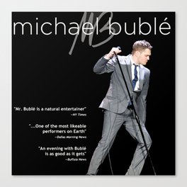 michael buble album tour 2022 melamarlahhh#7677 Canvas Print