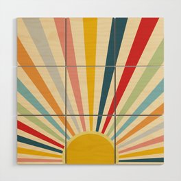 Sun Shines Inside you Wood Wall Art