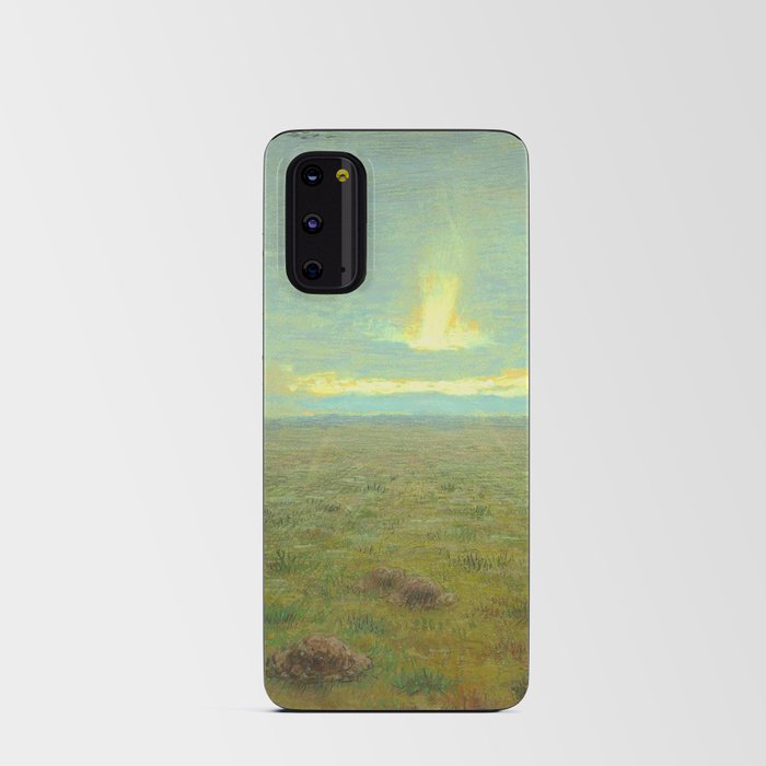 Jean-François Millet "L'Horizon (La plaine) - The horizon (The plain)" Android Card Case