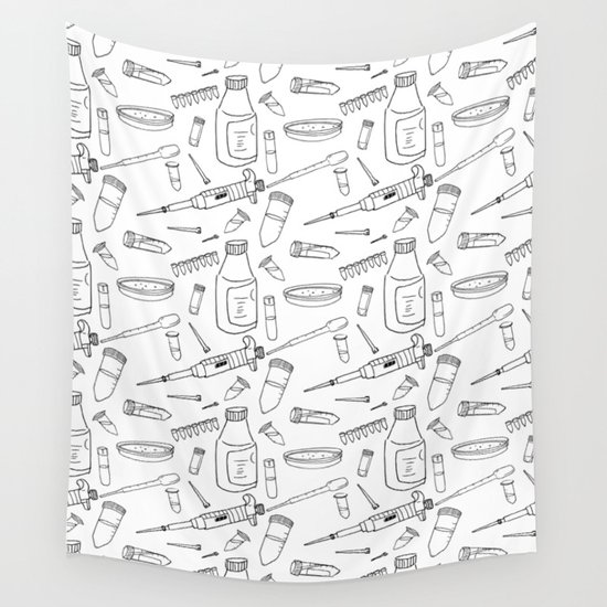 Lab Bench Wall Tapestry By Kristinakoyama Society6