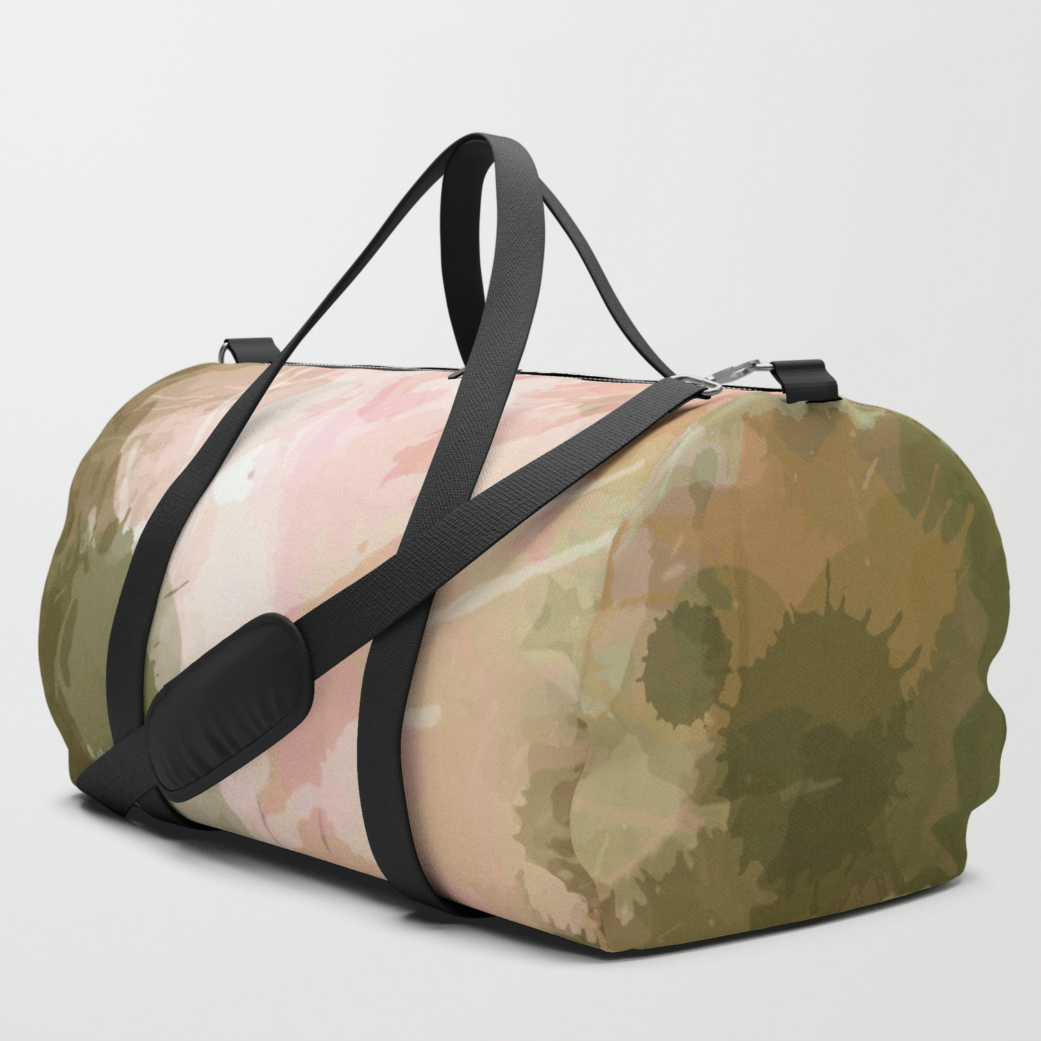 army green duffle bag