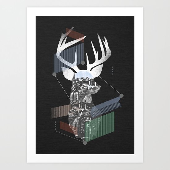 Deer Art Print