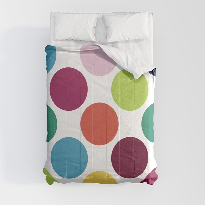 Colorful Dots Comforter