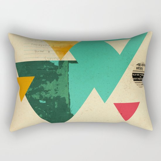Monster Teeth II Rectangular Pillow
