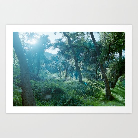 Green Forest I Art Print